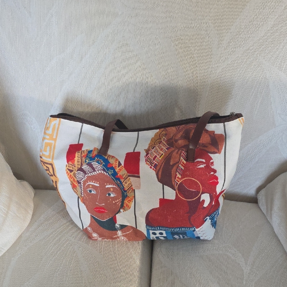 Artistic Print Tote Bag
